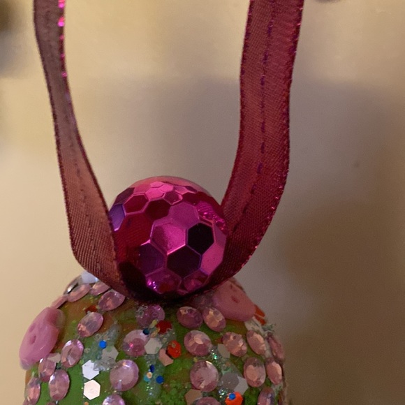 Holiday Fairy Mushroom Ornament - Picture 4 of 6